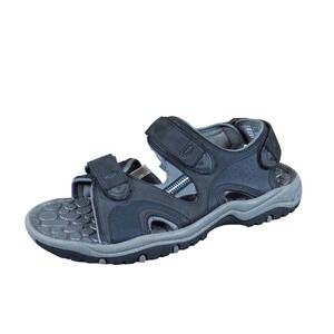 Ozark Trail Calvin IV Mens Hiking Sandals Size 9 Outdoor Trail Black Synthetic
